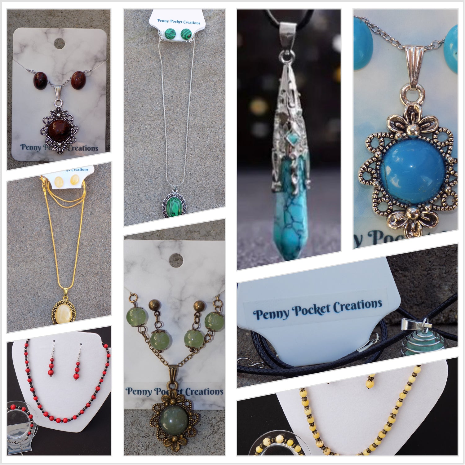 Premium Semi-Precious Natural Stone Jewelry