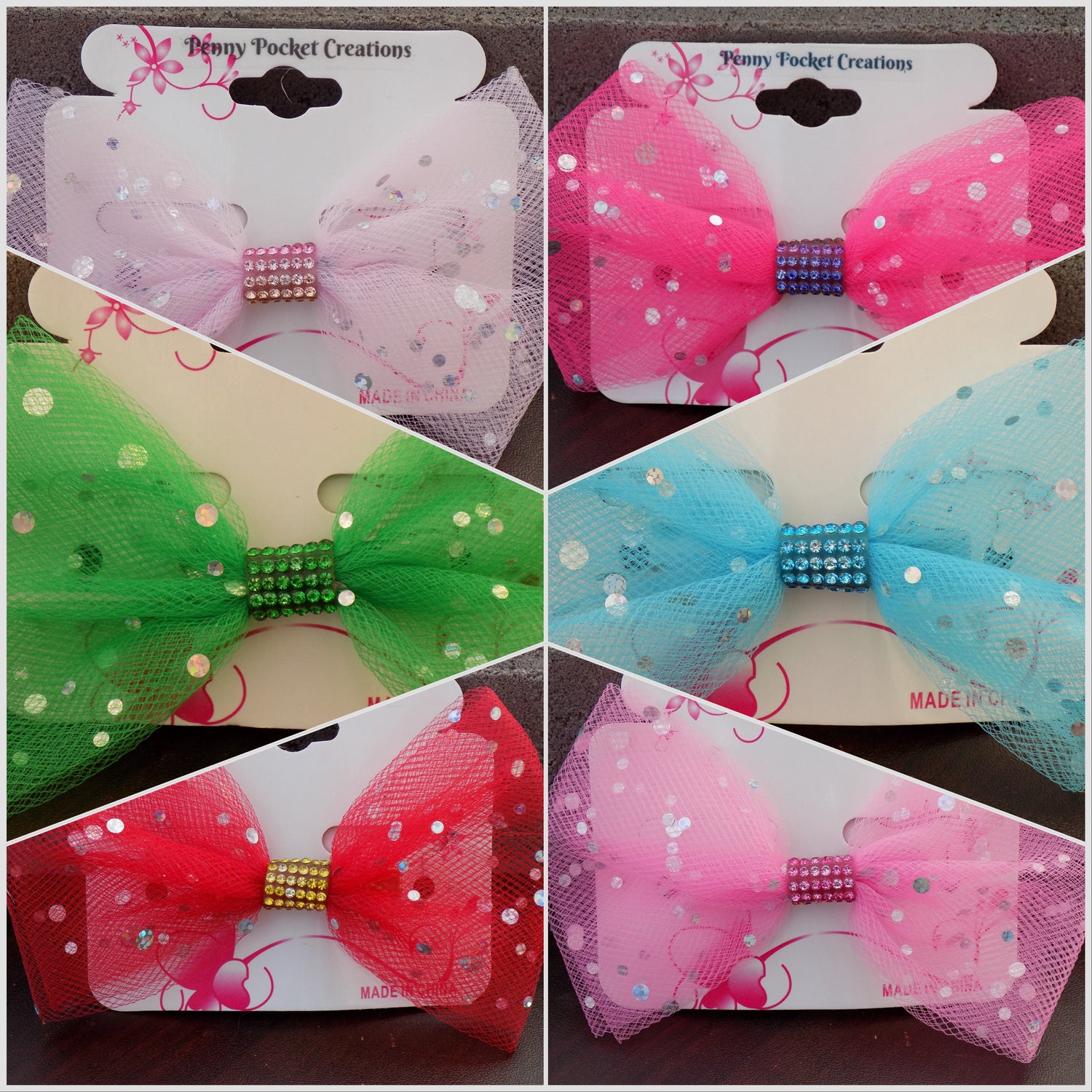Fabric Hair Bows